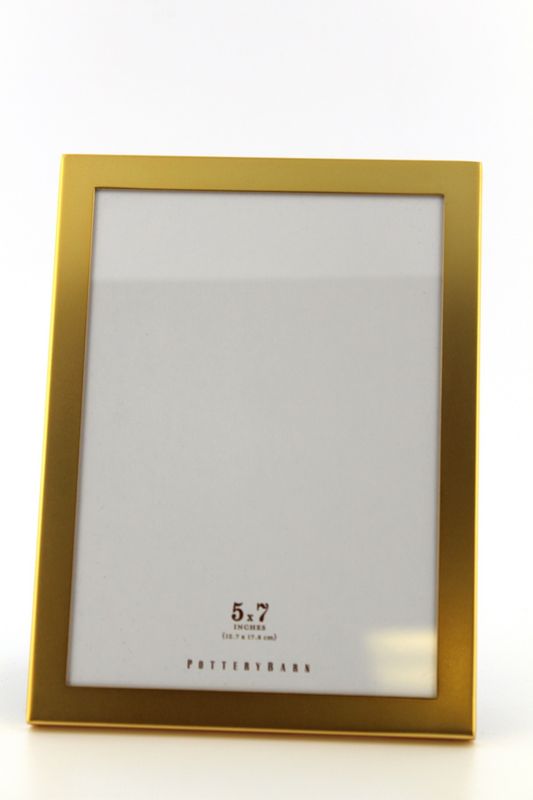 Pottery Barn Modern Brass Frame - 5x7