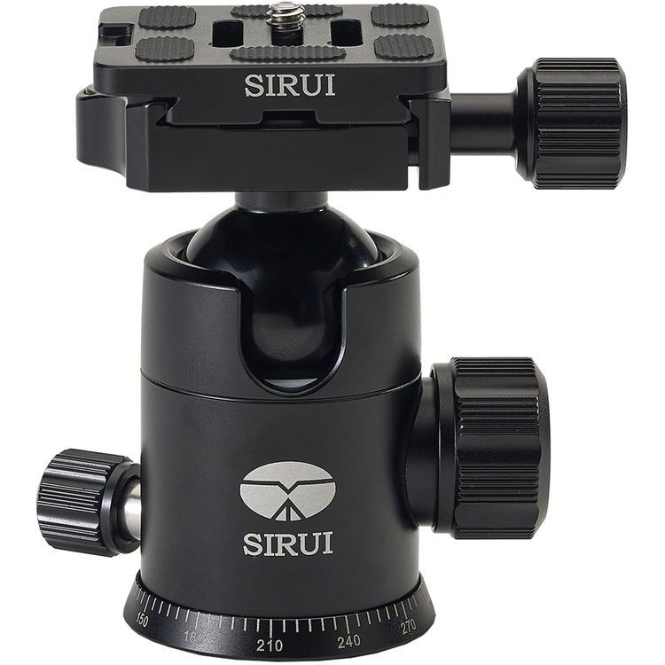 Sirui E-20 Ball Head with TY-50E QR Plate for Tripod