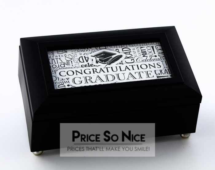 Congratulations Graduate Music Jewelry Box