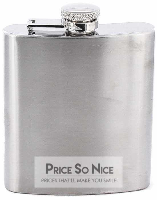 Williams Sonoma Stainless Steel Flask, 8 oz