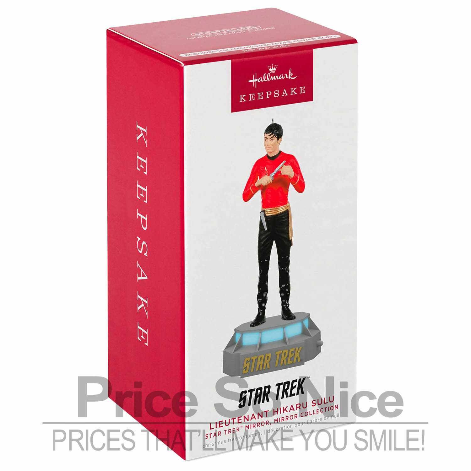 Hallmark Storytellers Ornament -  Lieutenant Hikaru Sulu - Star Trek