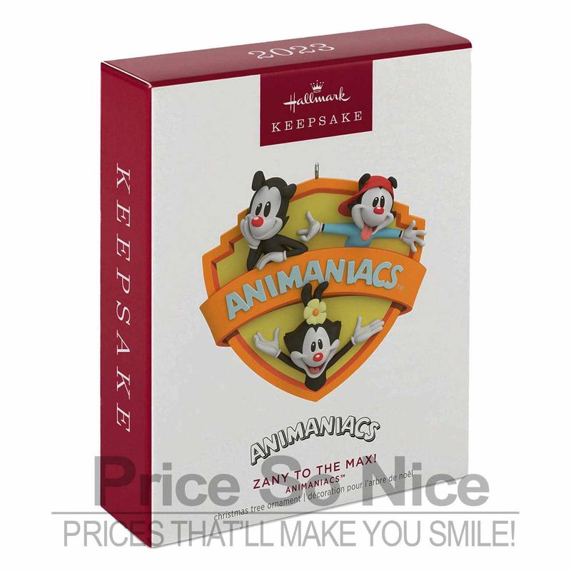 Hallmark 2023 Ornament - Zany to the Max Animaniacs