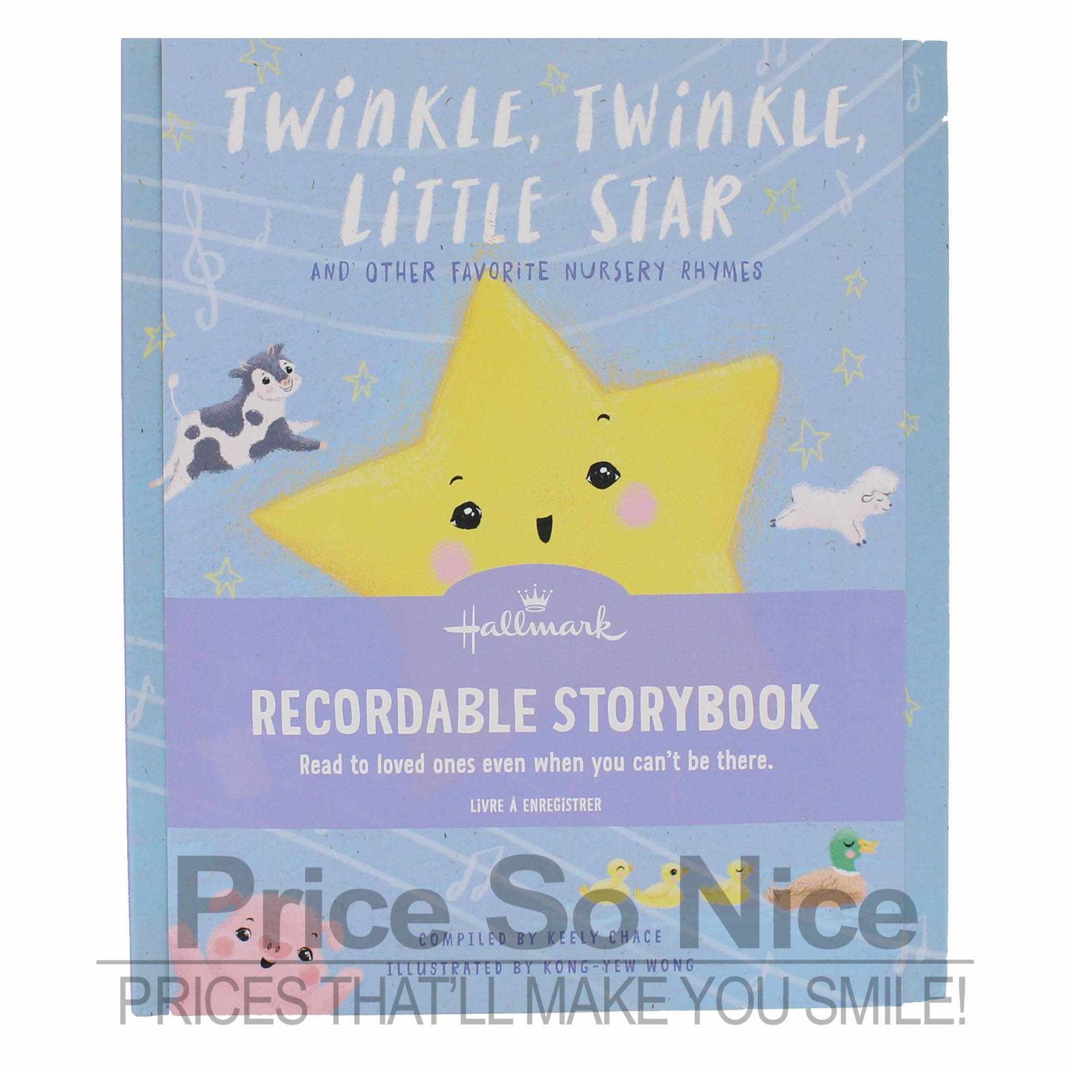 Hallmark Twinkle Twinkle LIttle Star &amp; Other Favorite Nursery Rhymes Storybook