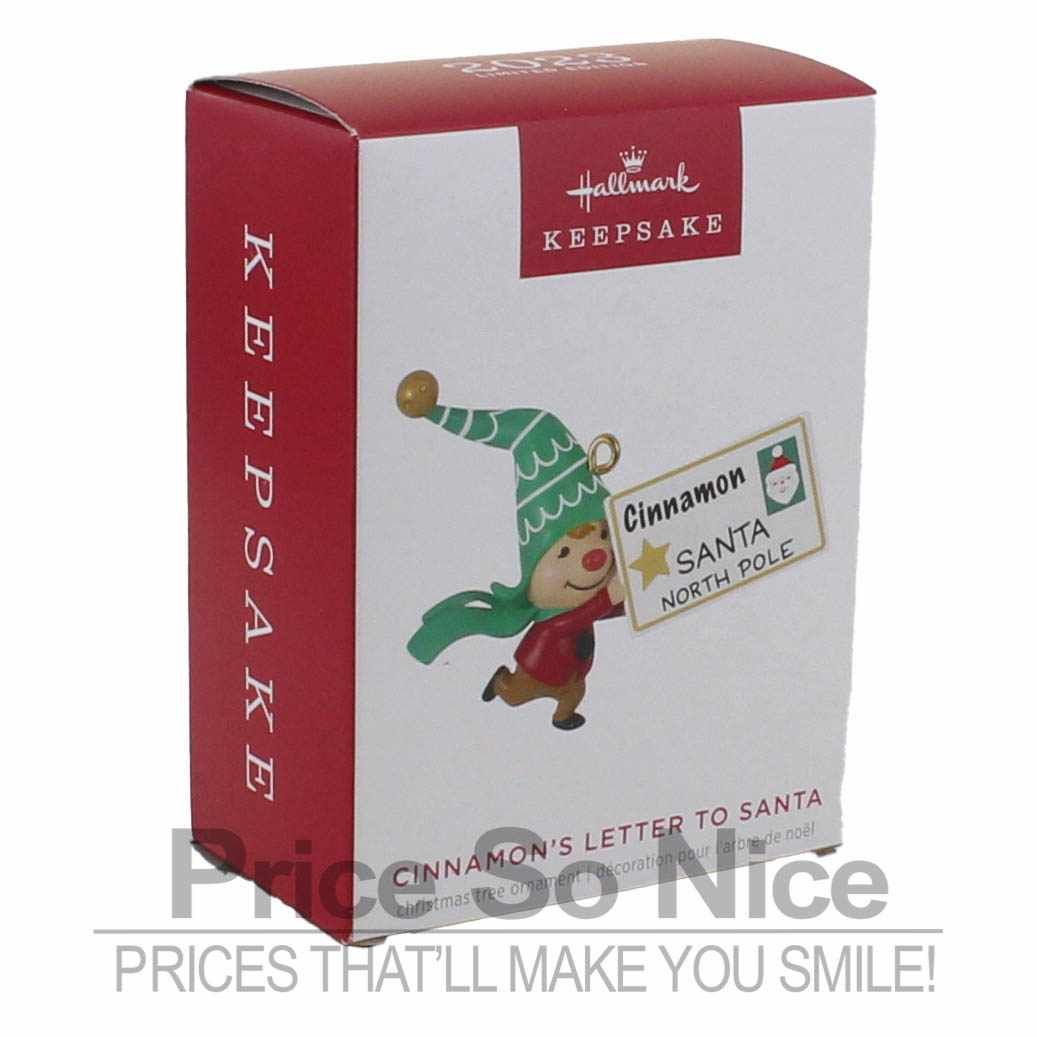 Hallmark 2023 Ornament - Cinnamon&#39;s Letter To Santa Special Editon