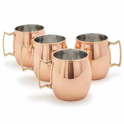 Sur La Table Moscow Mule Copper Mugs - Set of 4 MSRP $80