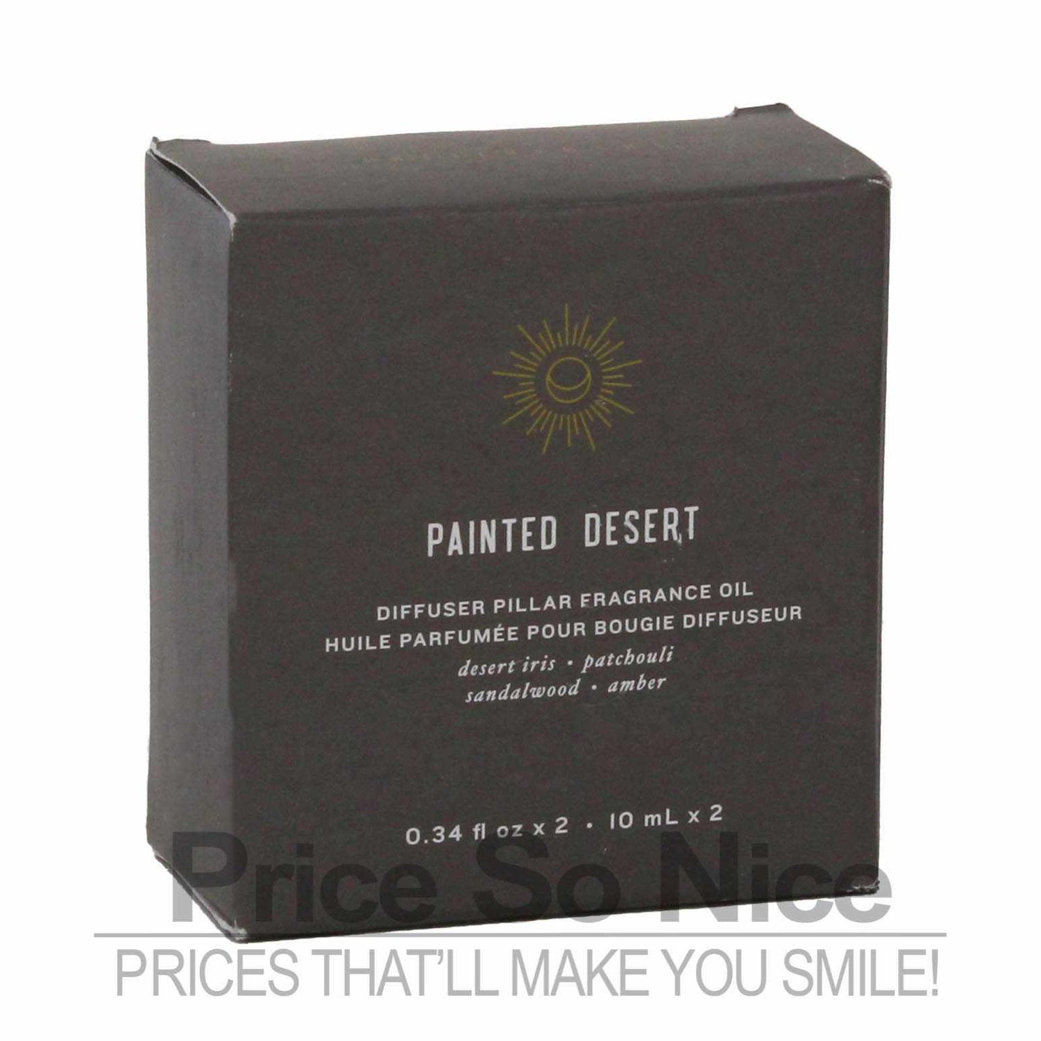 Pottery Barn Diffuser Pillar Fragrance Oil Mindfulness Collection Painted Desert