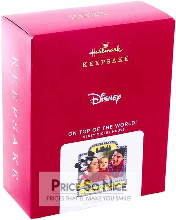 Hallmark 2021 Ornament - On Top Of The World! - Disney Mickey Mouse