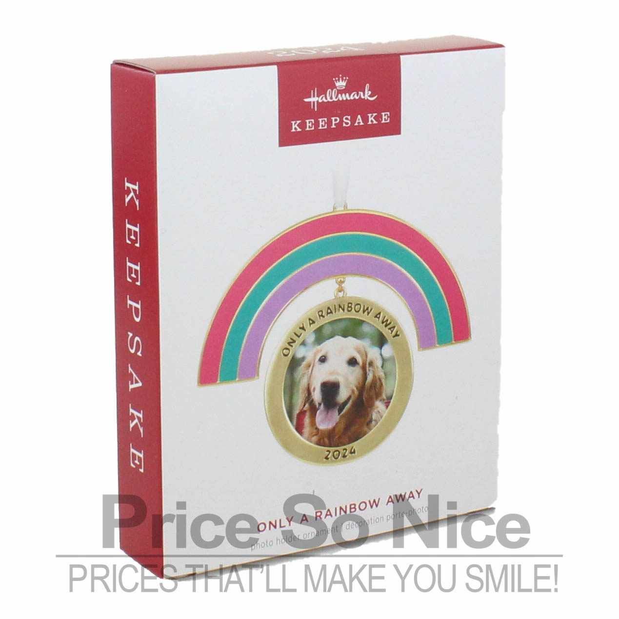 Hallmark 2024 Ornament - Only a Rainbow Away Metal Photo Frame