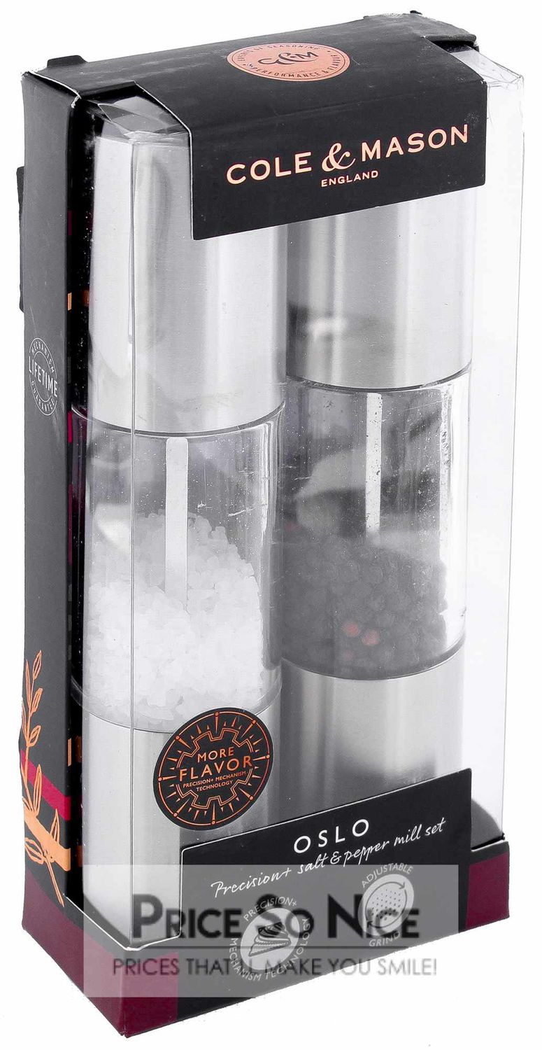 COLE &amp; MASON Oslo Precision Pepper Grinder MSRP $80