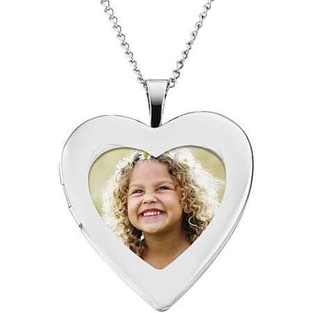 Things Remembered Sterling Silver Open Heart Locket