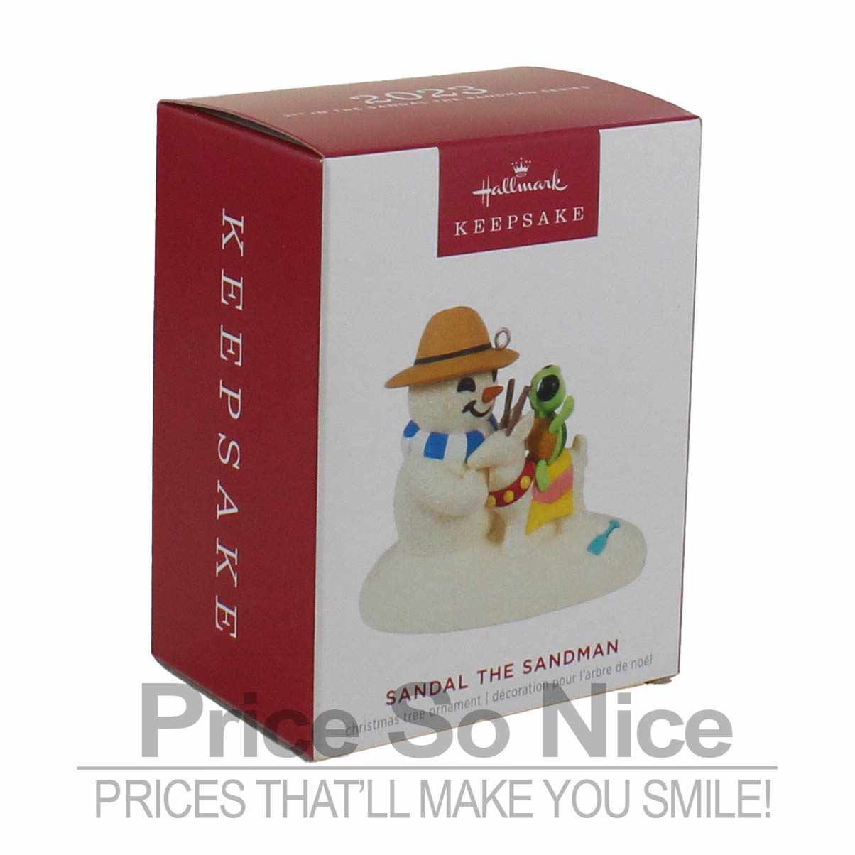 Hallmark 2023 Ornament - Sandal the Sandman Snowman