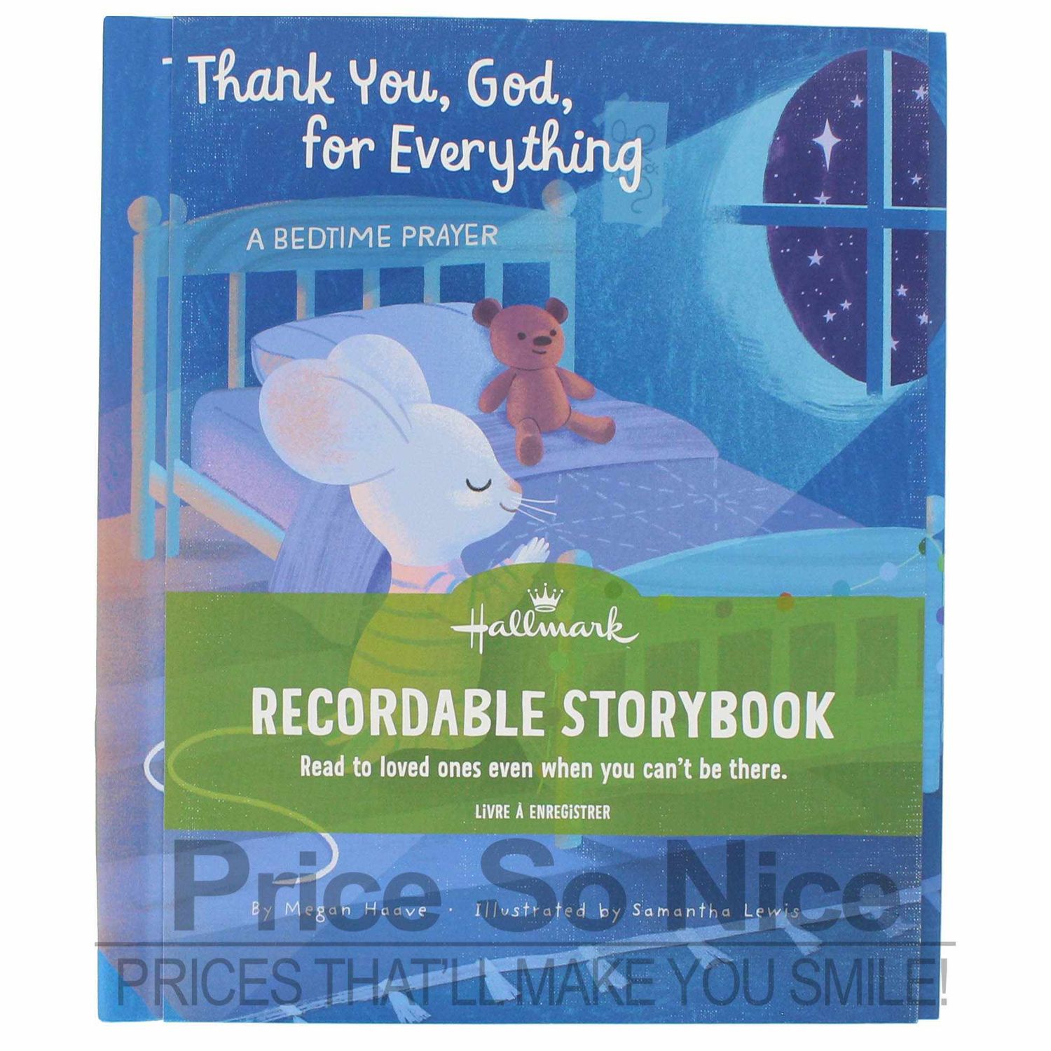 Hallmark Thank You, God, for Everything Recordable Storybook
