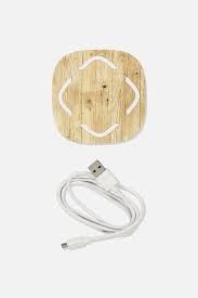 Typo Wireless Charger - Wood