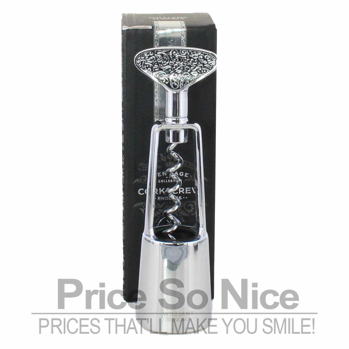 Williams Sonoma Heritage Endless Corkscrew, Silver MSRP $60