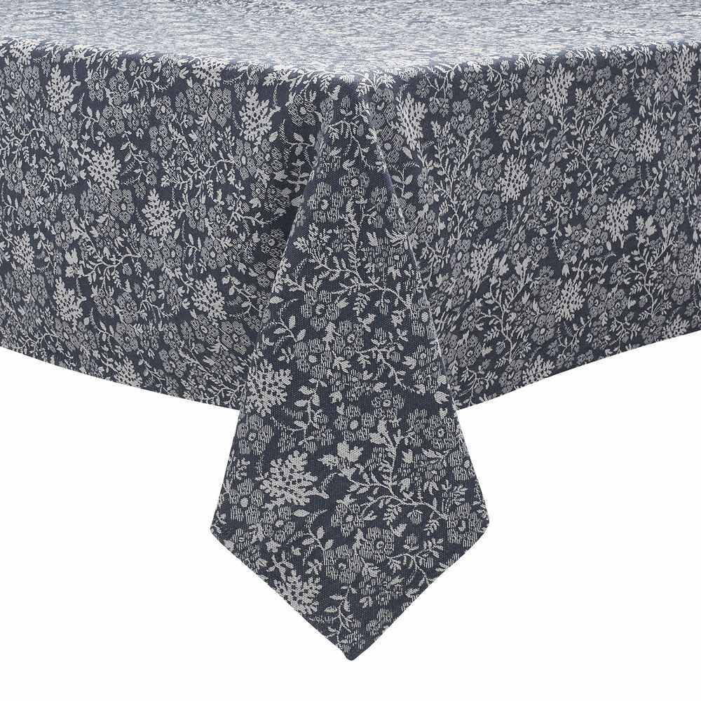 Sur La Table Sur La Table Jacquard Maison Floral 60&quot; x 90&quot; Tablecloth MSRP $90