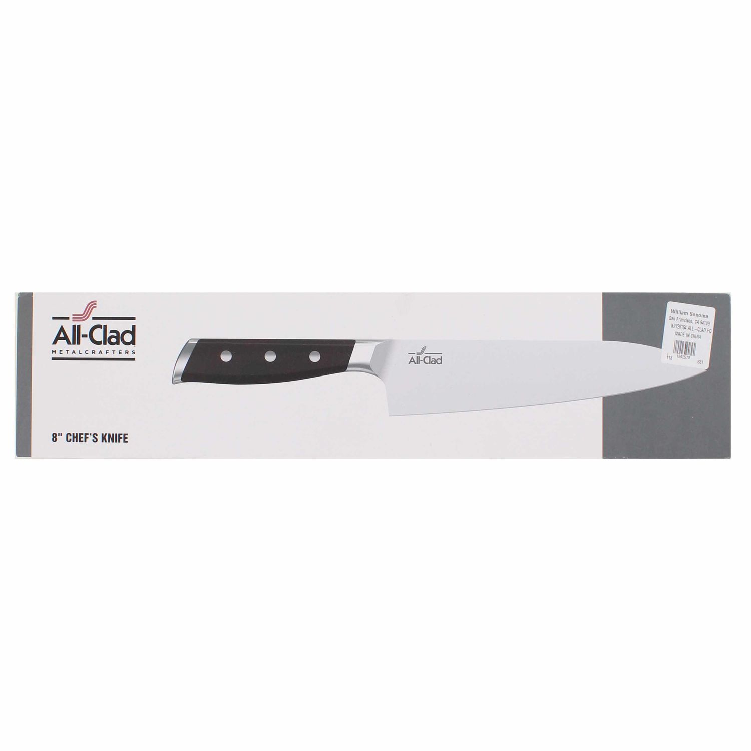 All-Clad 8&quot; Chef&#39;s Knife, MSRP $170