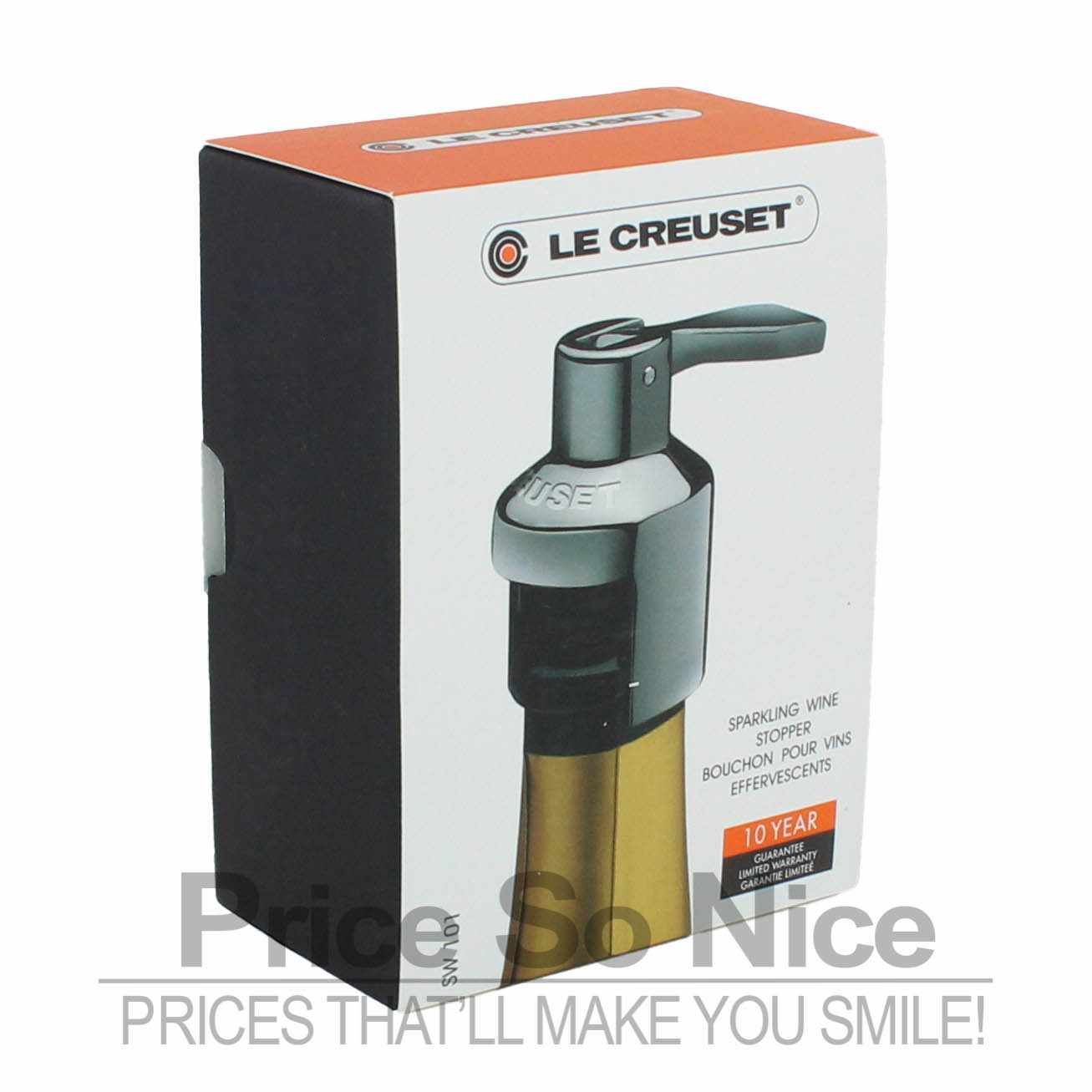 Le Creuset Sparkling Wine Stopper MSRP $50