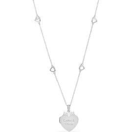 Things Remembered Silver Heart-Shaped Mom Locket
