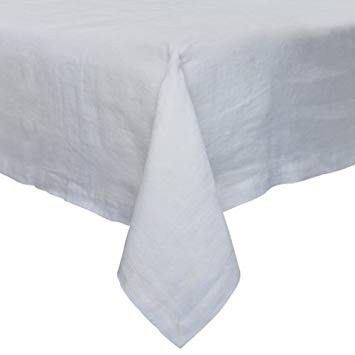 Sur La Table Linen White Tablecloth - 70 x 108 MSRP $150
