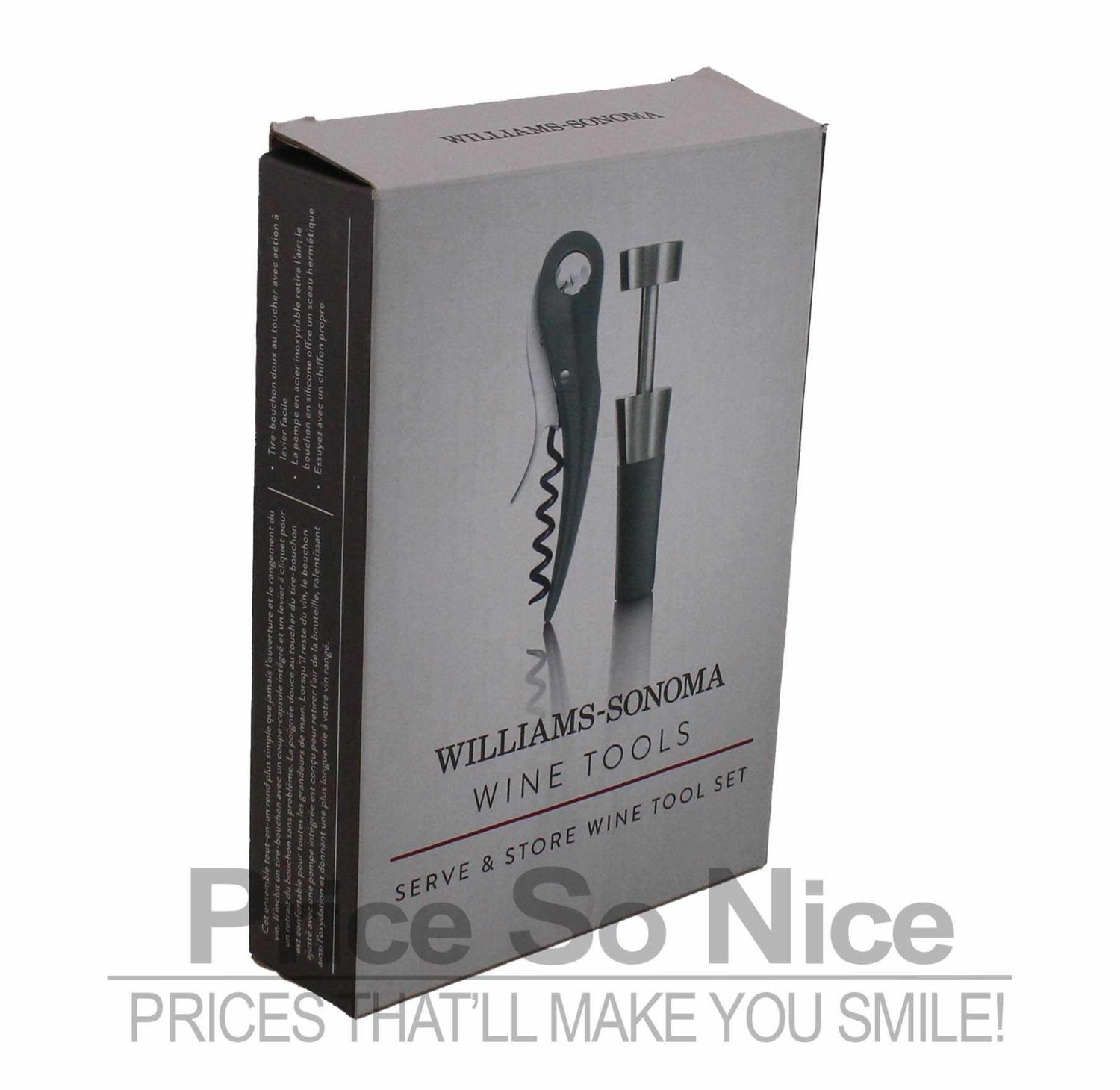 Williams Sonoma Serve &amp; Store Wine Tool Set