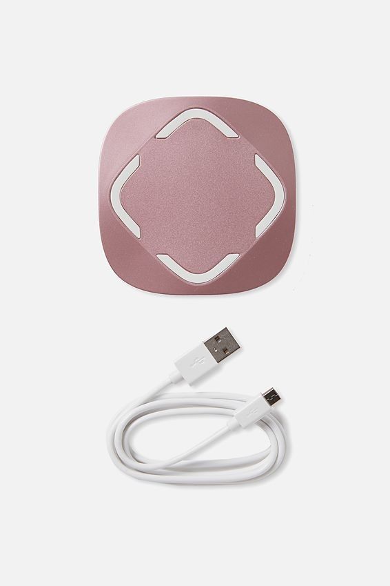 Typo Wireless Charger - Rose Gold