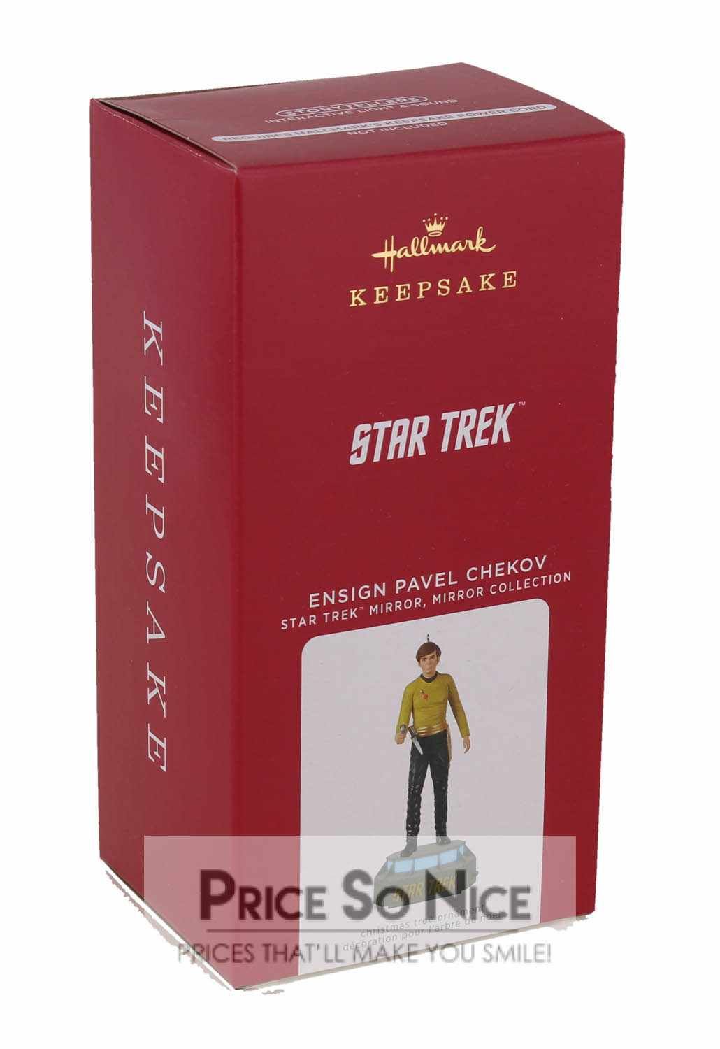 Hallmark 2021 Ornament  -Ensign Pavel Chekov Star Trek Mirror, Mirror Collection