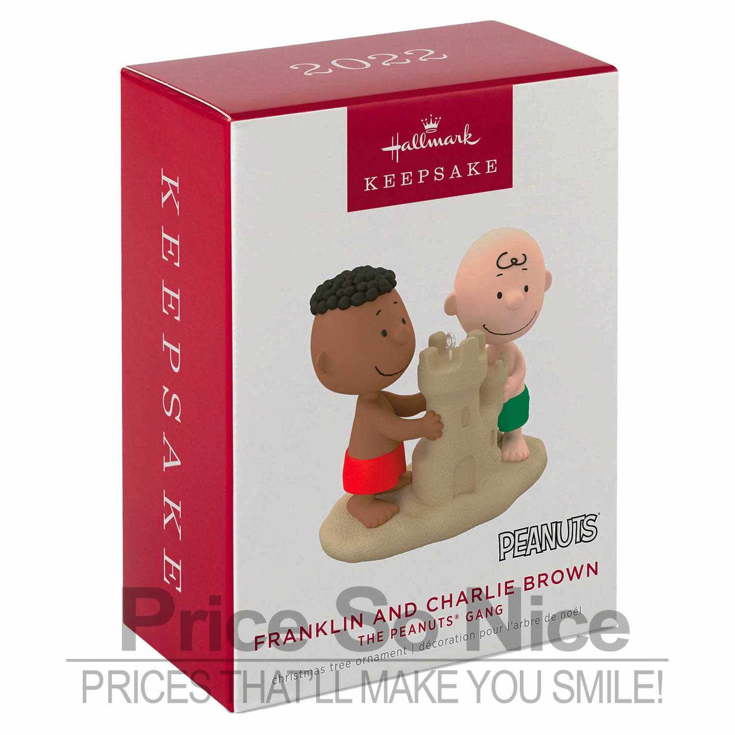 Hallmark 2022 Ornament -Franklin &amp; Charlie Brown - The Peanuts Gang