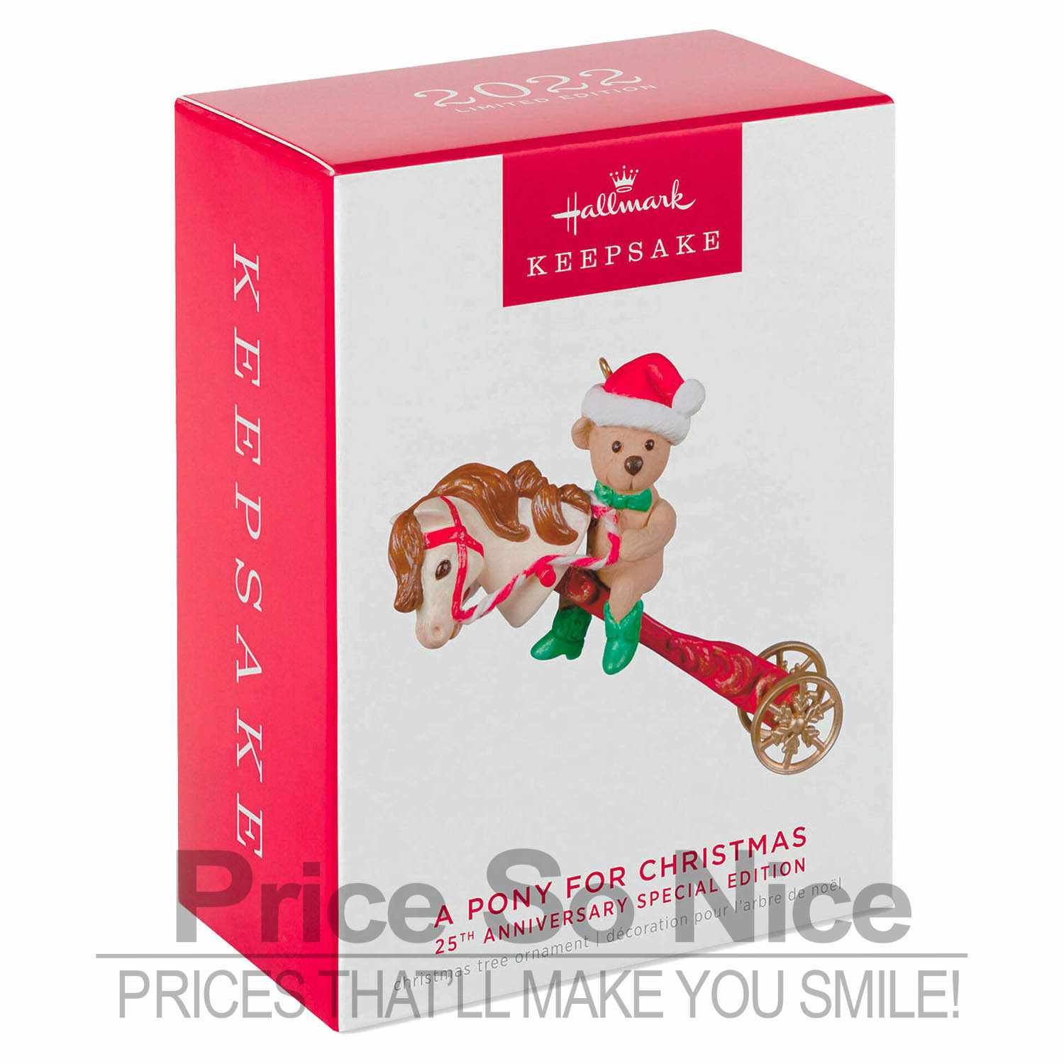 Hallmark 2022 Ornament- A Pony for Christmas - 25th Annversary Special Edition