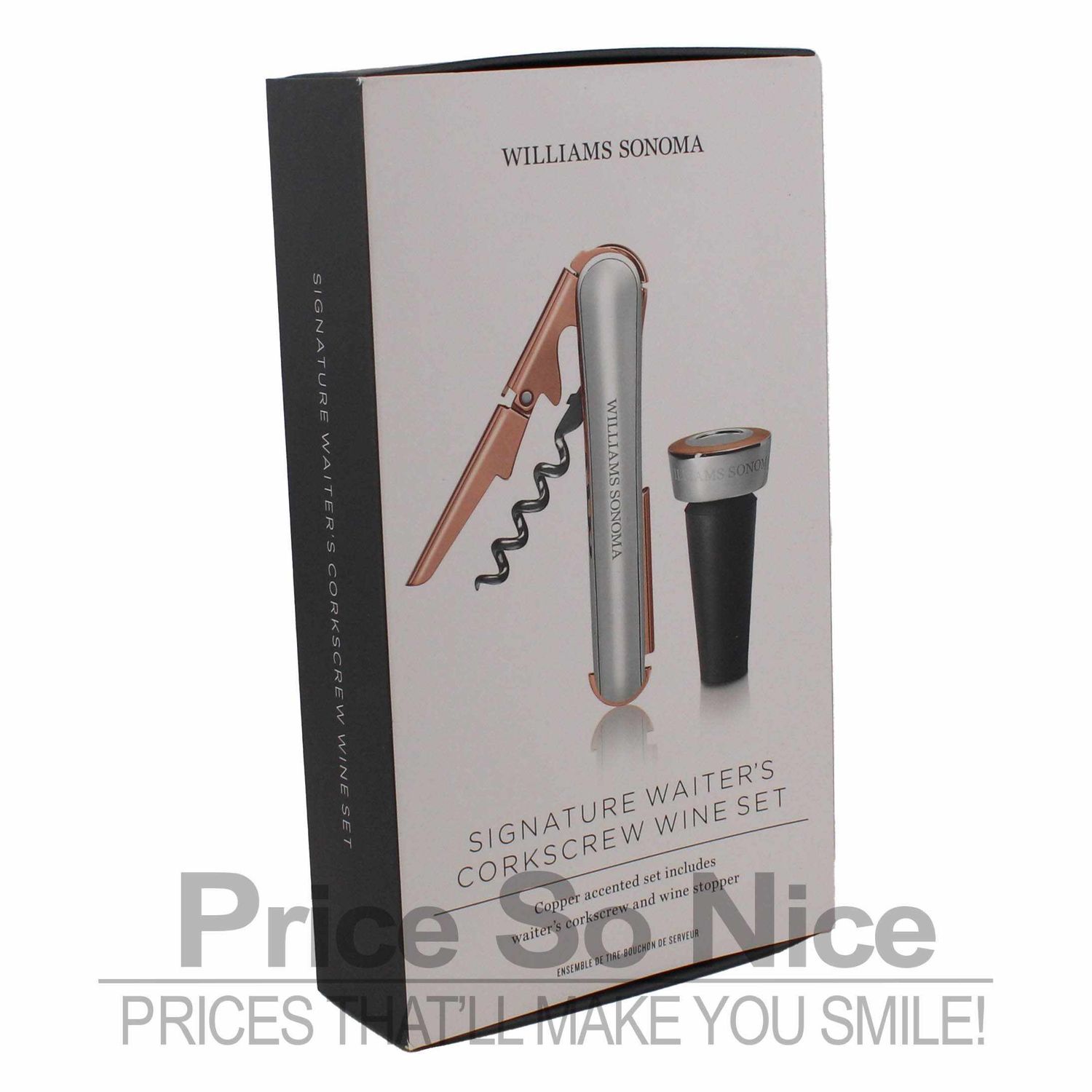 Williams Sonoma Signature Waiters Corkscrew Wine Set, Set of 2 MSRP $90