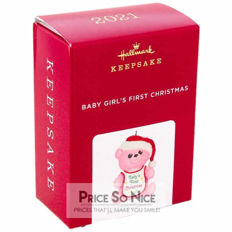 Hallmark 2021 Ornament - Baby Girl&#39;s First Christmas