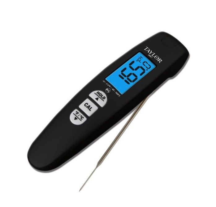 Taylor Folding Thermocouple Thermometer- Black Model 9867B MSRP $75