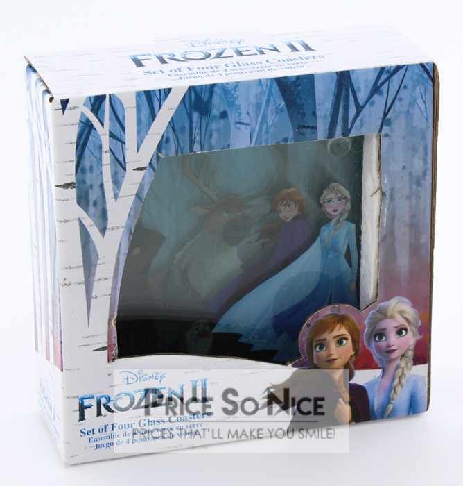 Frozen 2 Set Of Four Glass Coasters