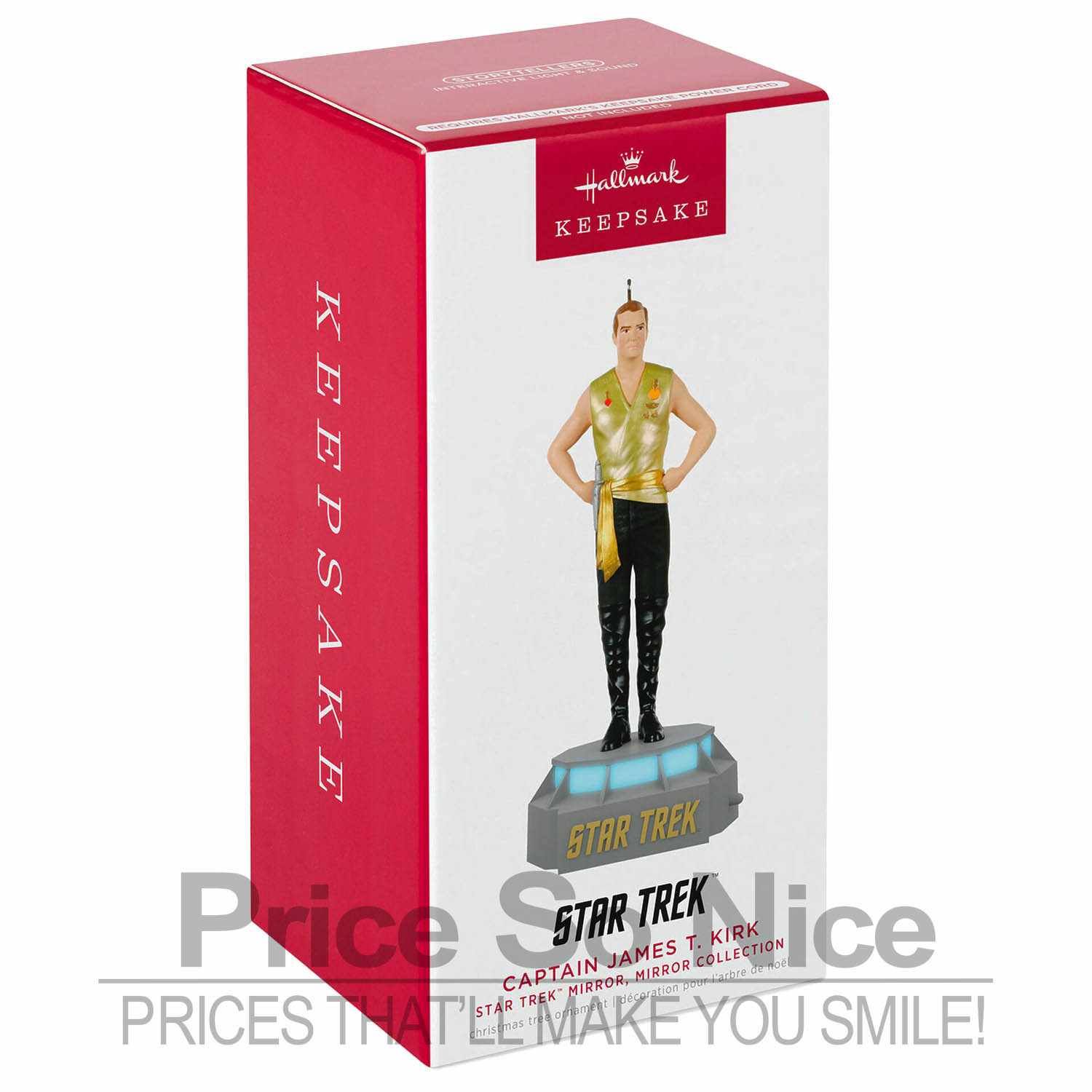 Hallmark Storytellers Captain James T. Kirk -Star Trek Mirror, Mirror Collection