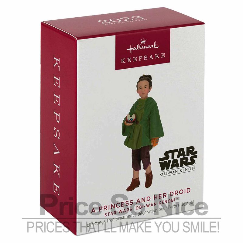 Hallmark 2023 Ornament - A Princess and Her Droid - Star Wars: Obi-Wan Kenobi