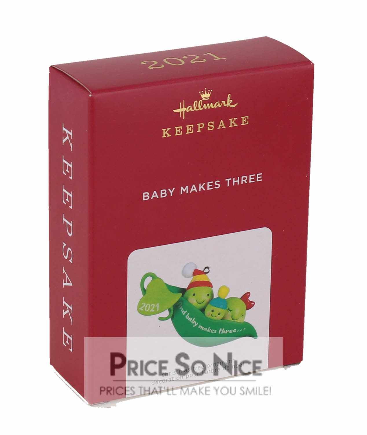 Hallmark 2021 Ornament -  Baby Makes Three