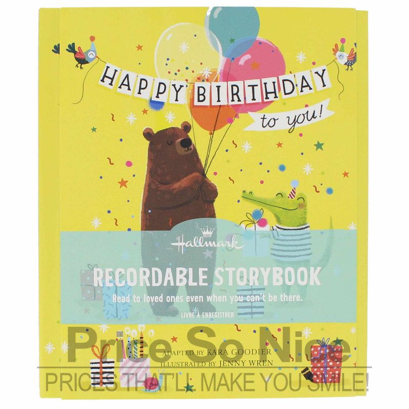 Hallmark Happy Birthday to You Recordable Storybook