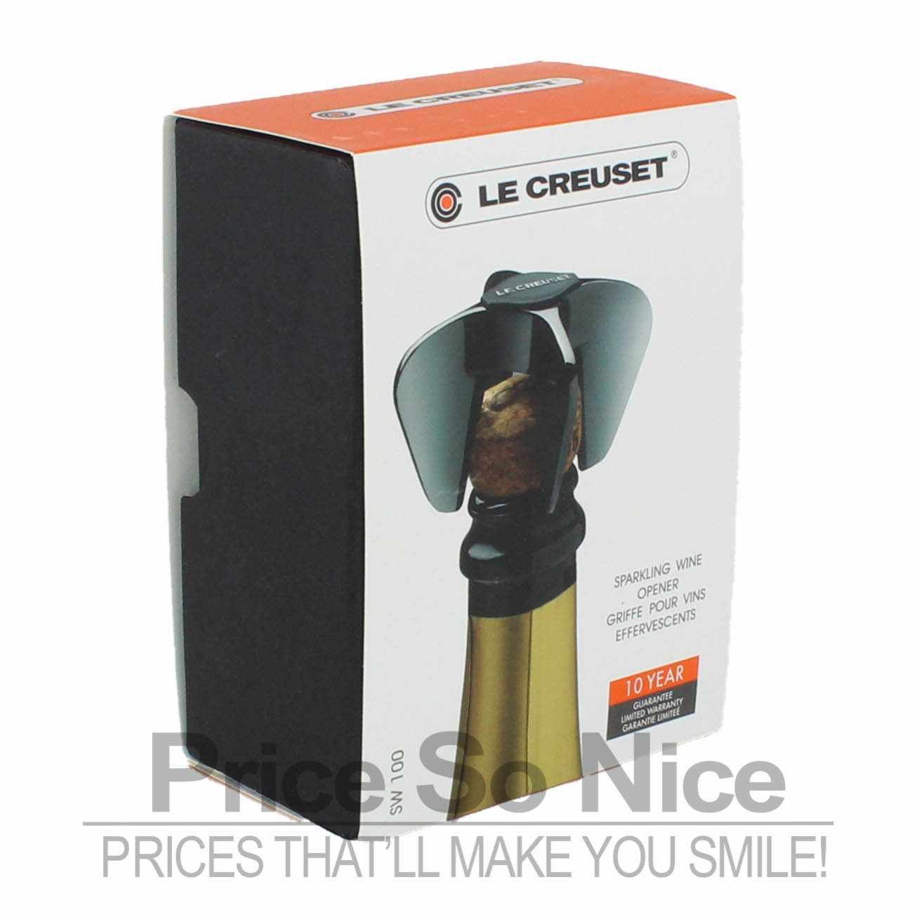 Le Creuset Sparkling Wine Opener MSRP $30