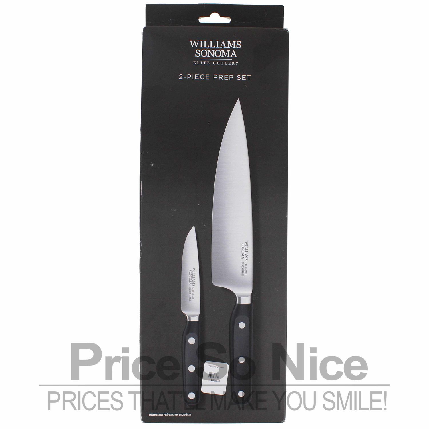 Williams Sonoma Elite 2-Piece Prep Set, MSRP $180