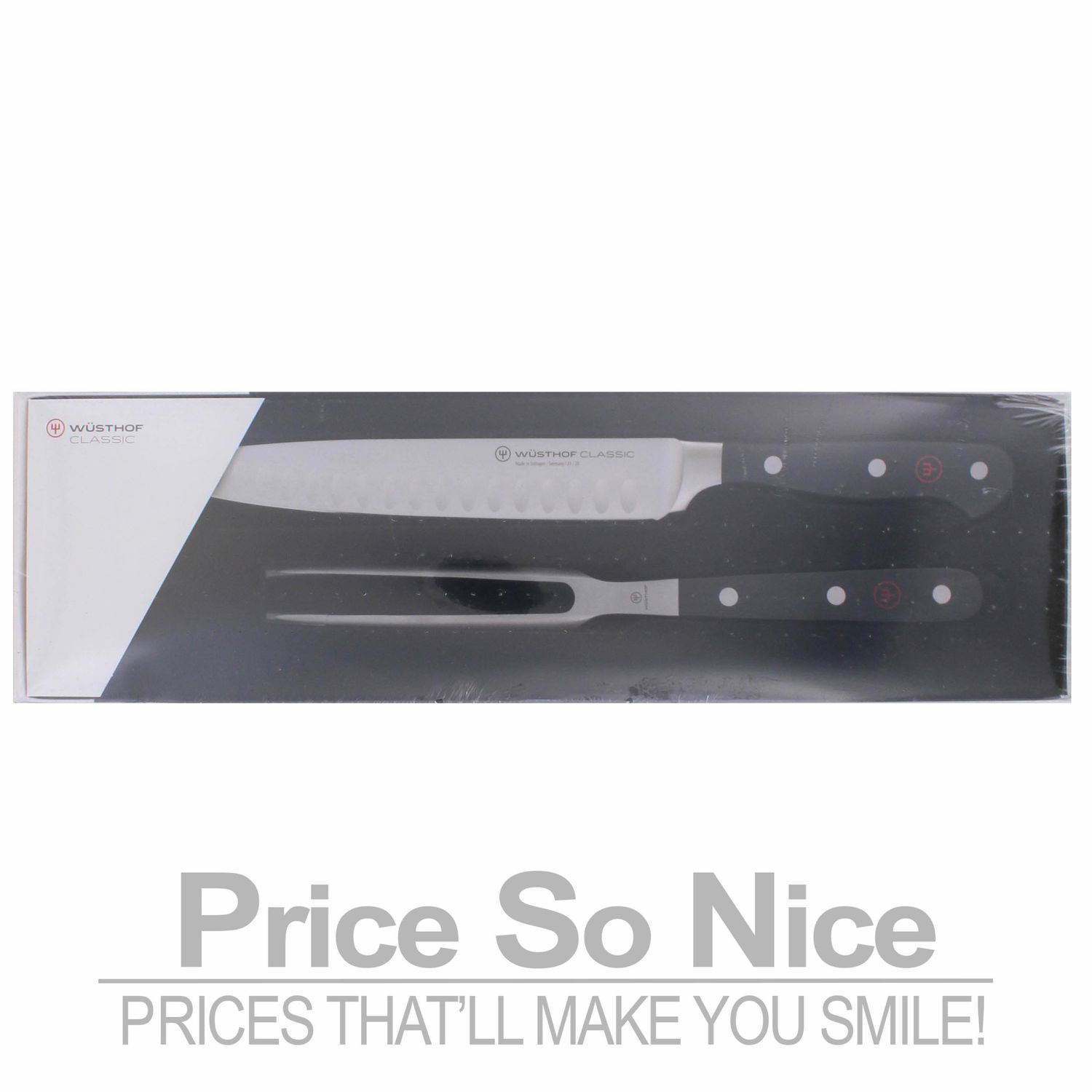Wusthof Classic 2-Piece Straight Carving Set, MSRP $260