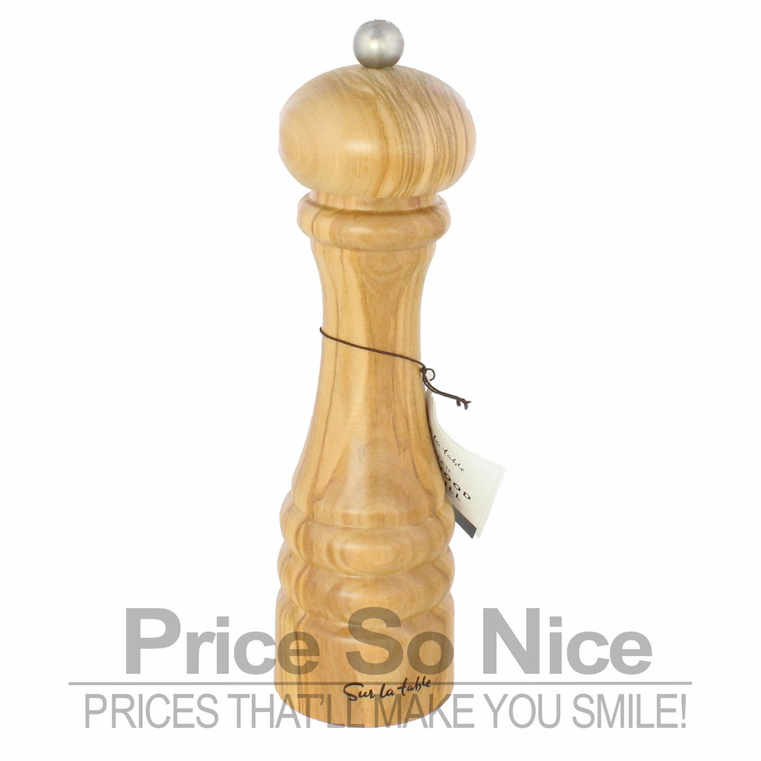 Sur La Table OliveWood Salt Mill - 9&quot; - Grade &quot;B&quot;