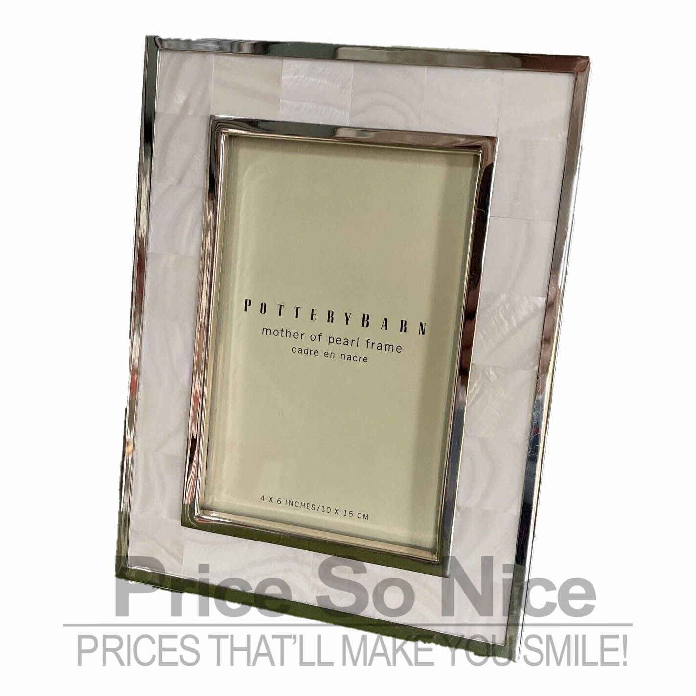 Pottery Barn Mother of Pearl Frame - 4x6 - MSRP $59