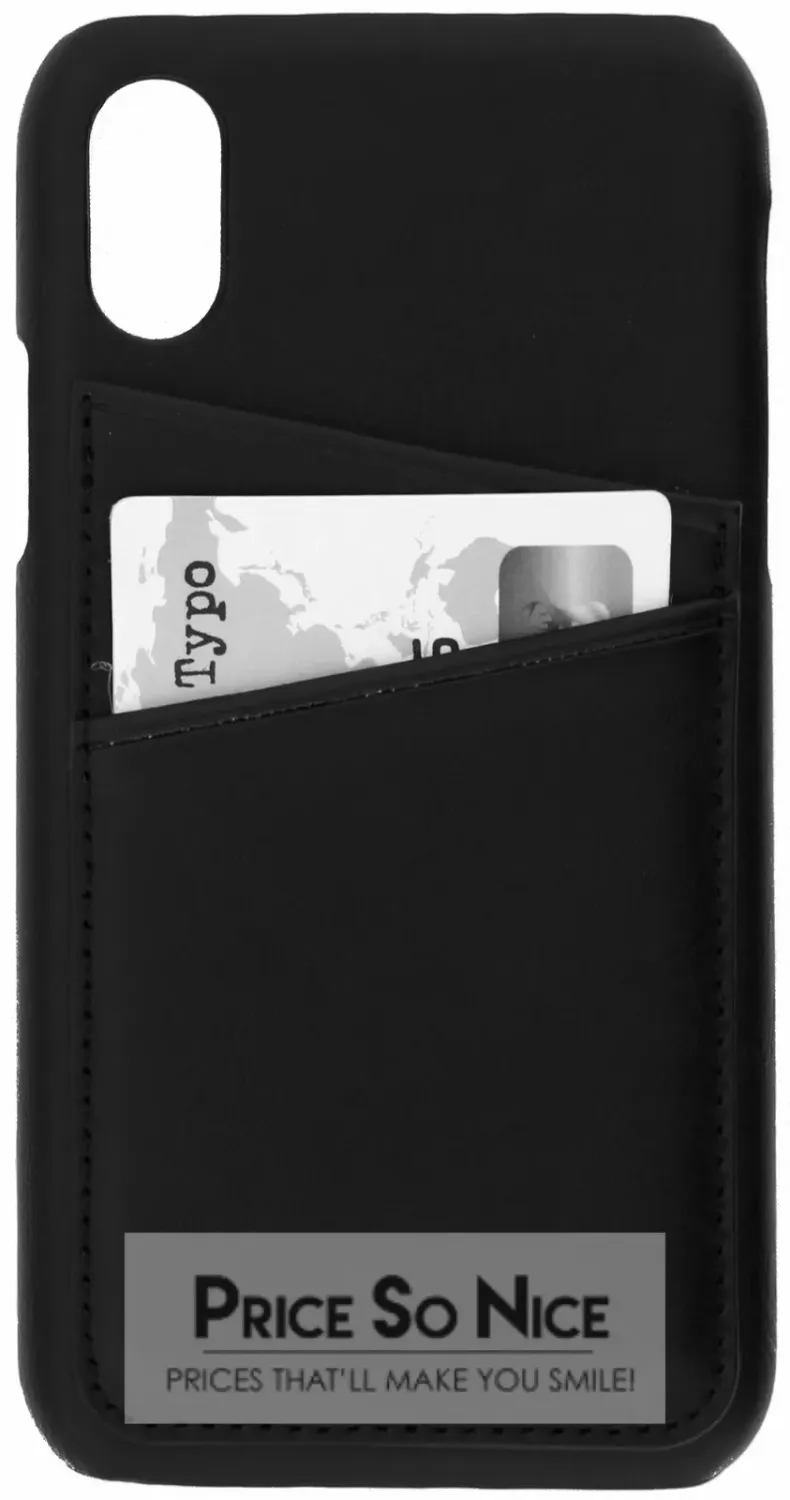 Typo - The Cardholder Black Phone Case For The iPhone X