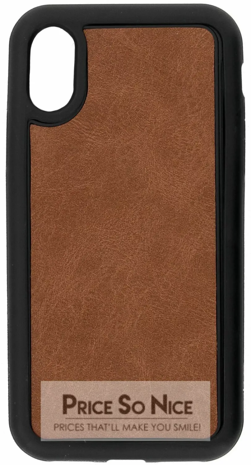 Typo - The Superior Rich Tan Phone Case for iPhone X - (Black/Brown)