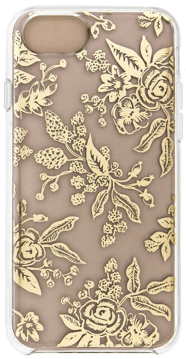 Rifle Paper Co Gold Floral Toile Case for iPhone 6s / 6 / 7 / 8 - MSRP $34