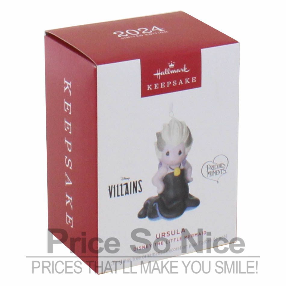 Hallmark 2024 Ornament - Disney Precious Moments Ursula Ornament Limited Edition