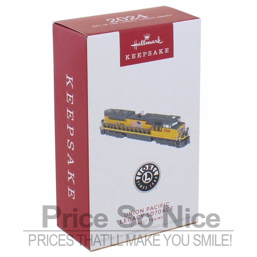Hallmark 2024 Ornament Lionel‚Ä¢ Trains Union Pacific Legacy SD70ACE Metal