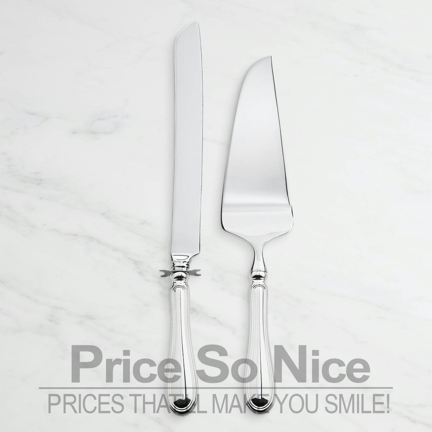 Williams Sonoma Sterling Silver Cake Serving Set MSRP $400