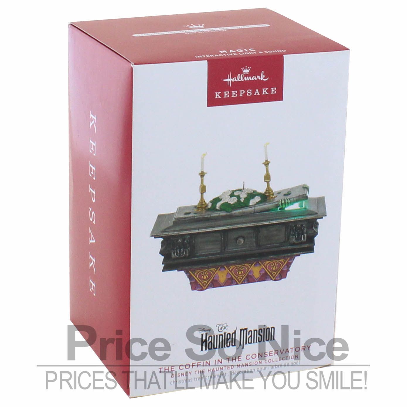 Hallmark 2024 Ornament - Disney Haunted Mansion The Coffin in the Conservatory