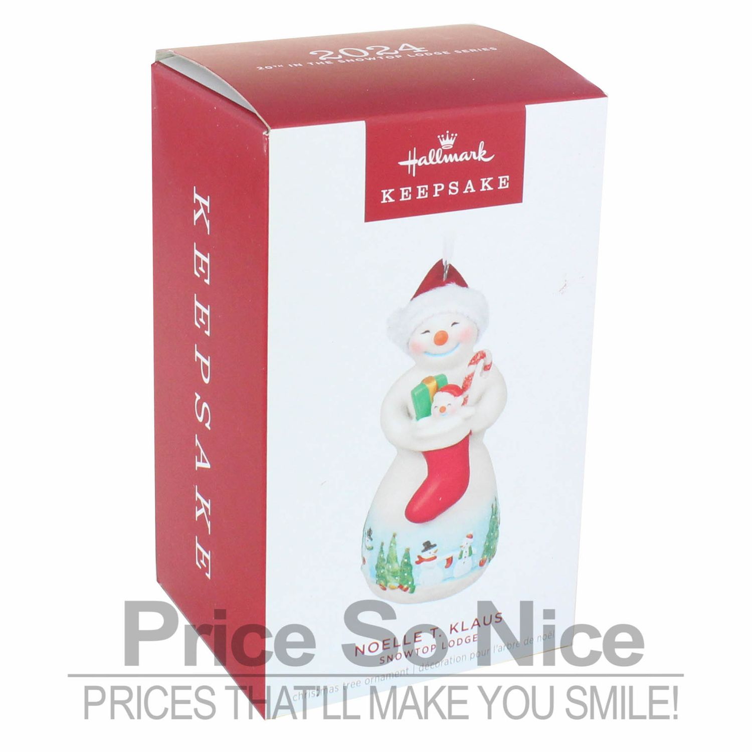 Hallmark 2024 Ornament - Noelle T. Klaus Snowtop Lodge