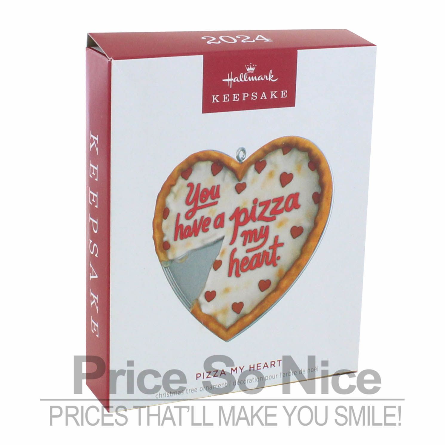 Hallmark 2024 Ornament Pizza My Heart Ornament